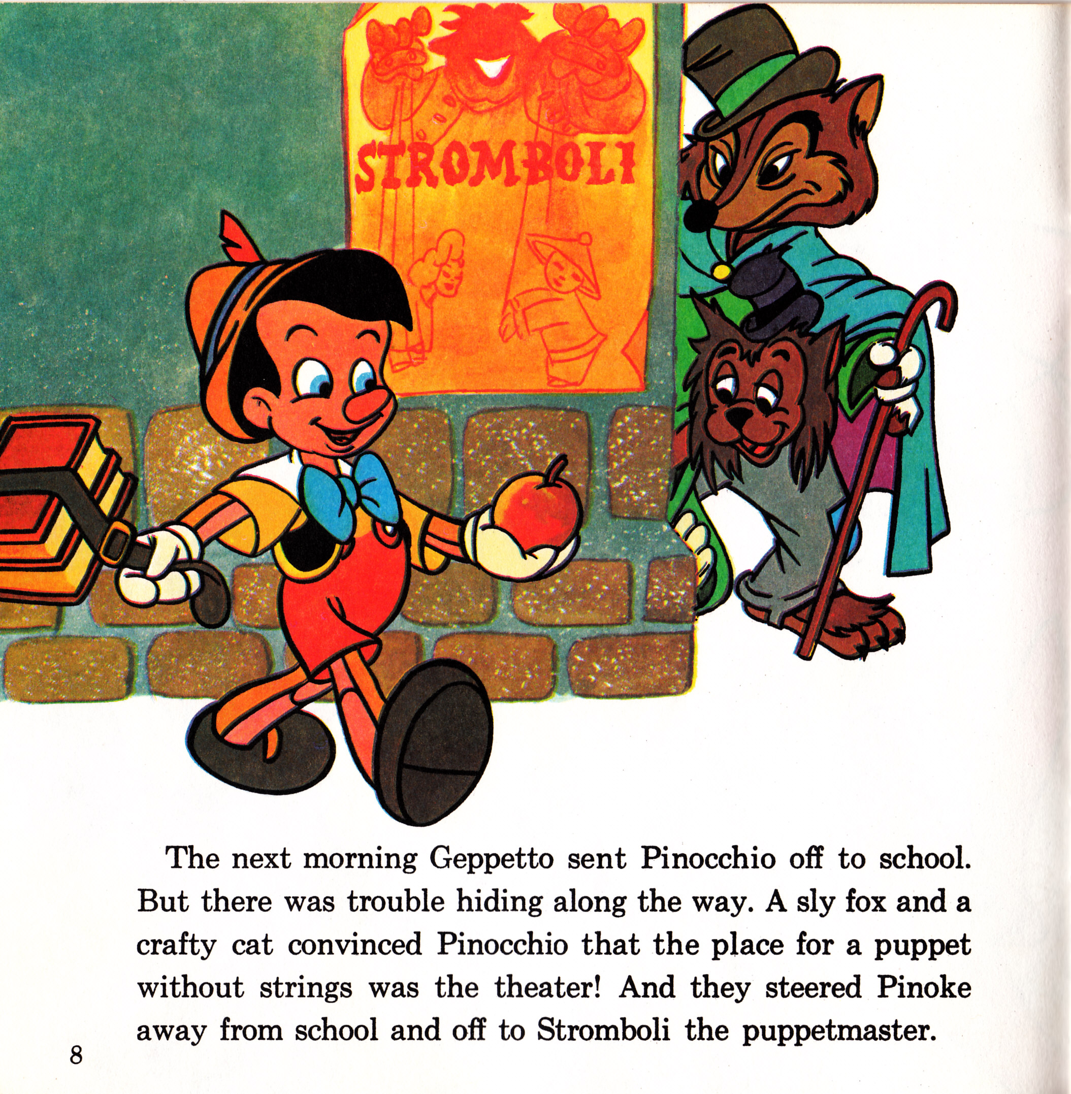 The Story Of Pinocchio (10),绘本,绘本故事,绘本阅读,故事书,童书,图画书,课外阅读